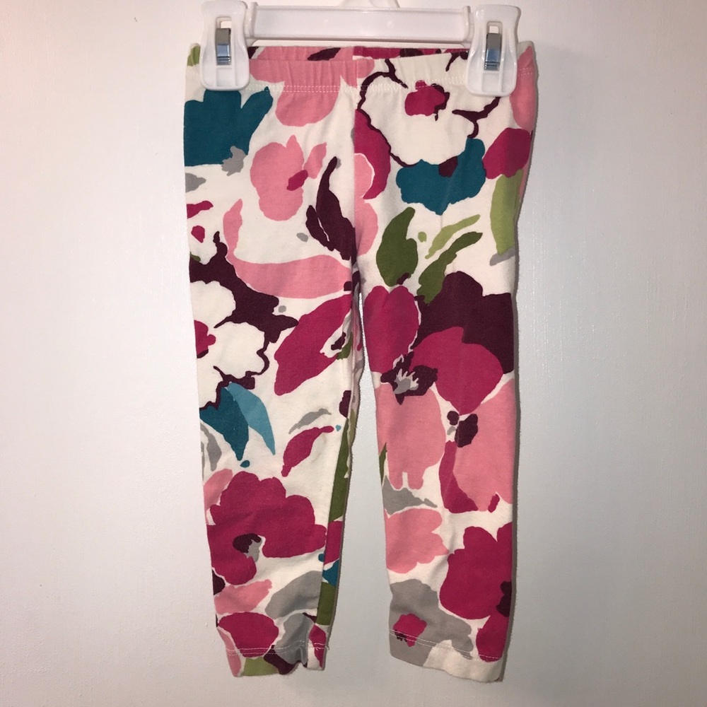 Gymboree flowered leggings